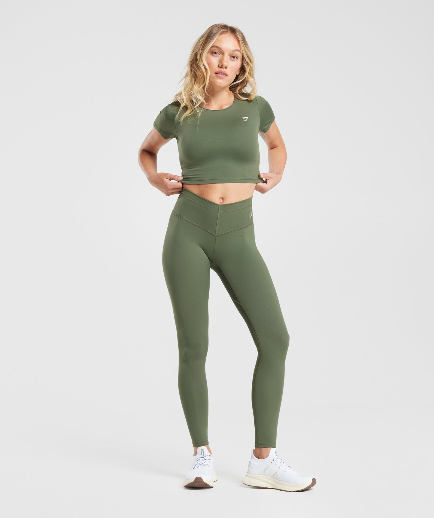 Gymshark Training Cap Sleeve T-Shirt - Core Olive