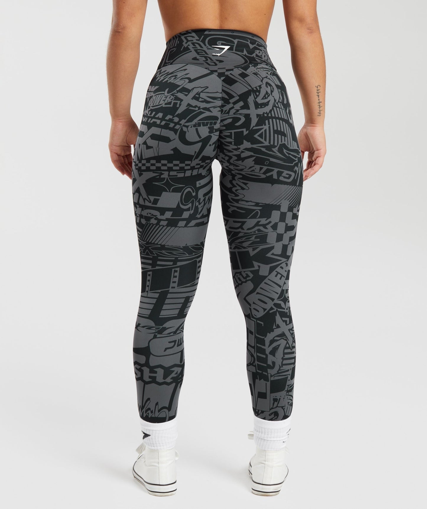 Gymshark Power Regular Leggings - Dark Grey