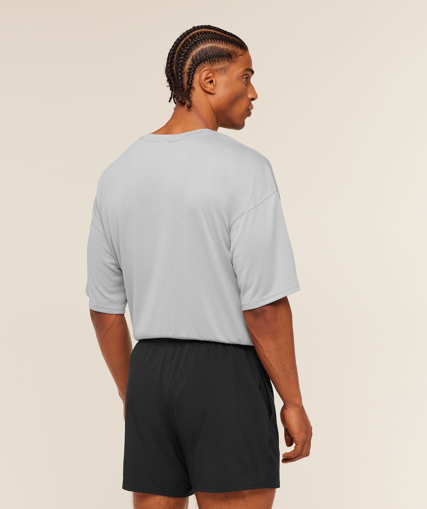 Gymshark Arrival Oversized T-Shirt - Stratus Grey