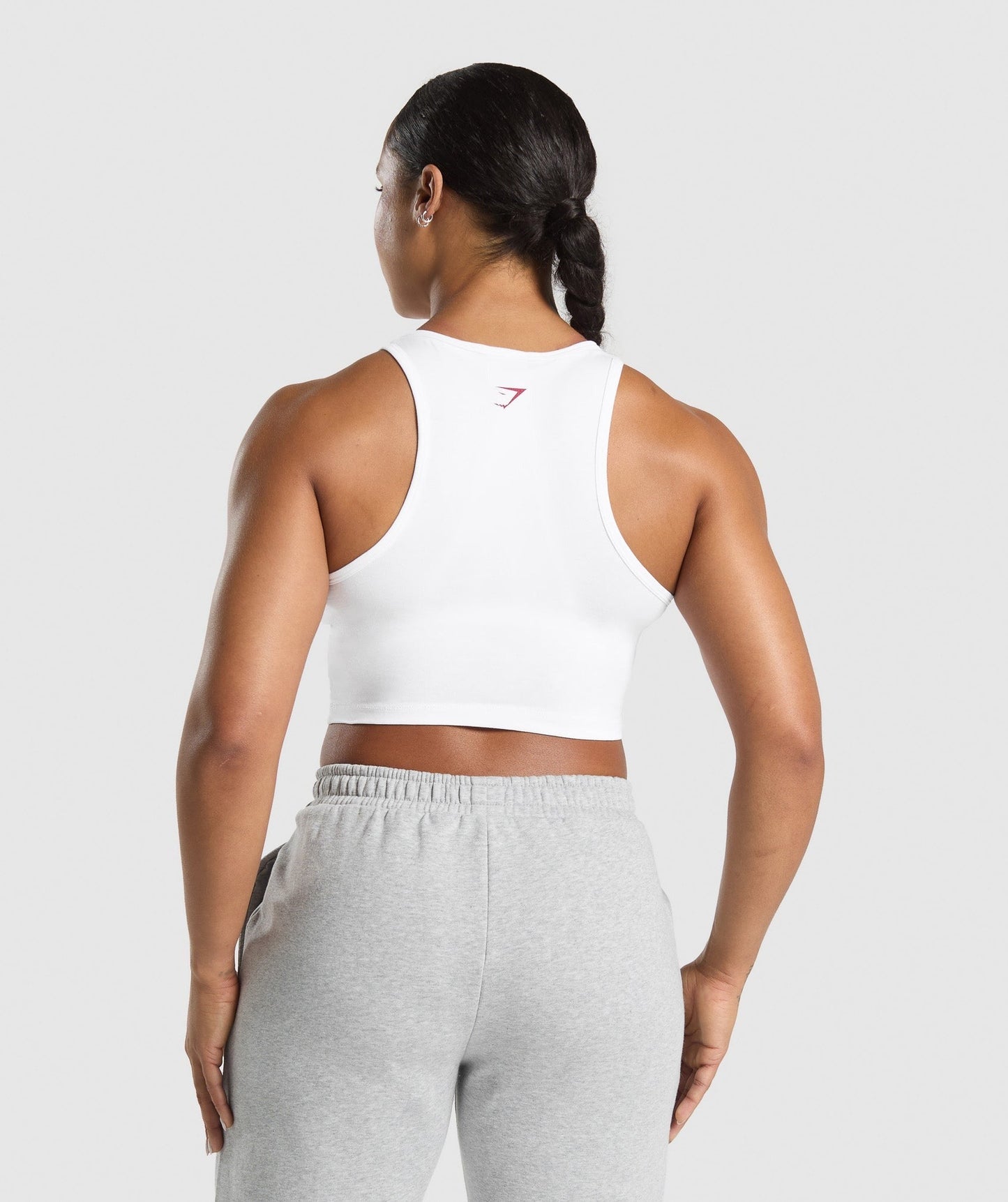 Gymshark Lifting Essentials Graphic Tank - White