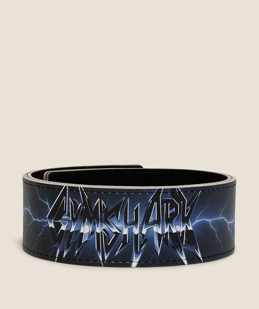 Gymshark Lightning Graphic Lever Belt - GS Black