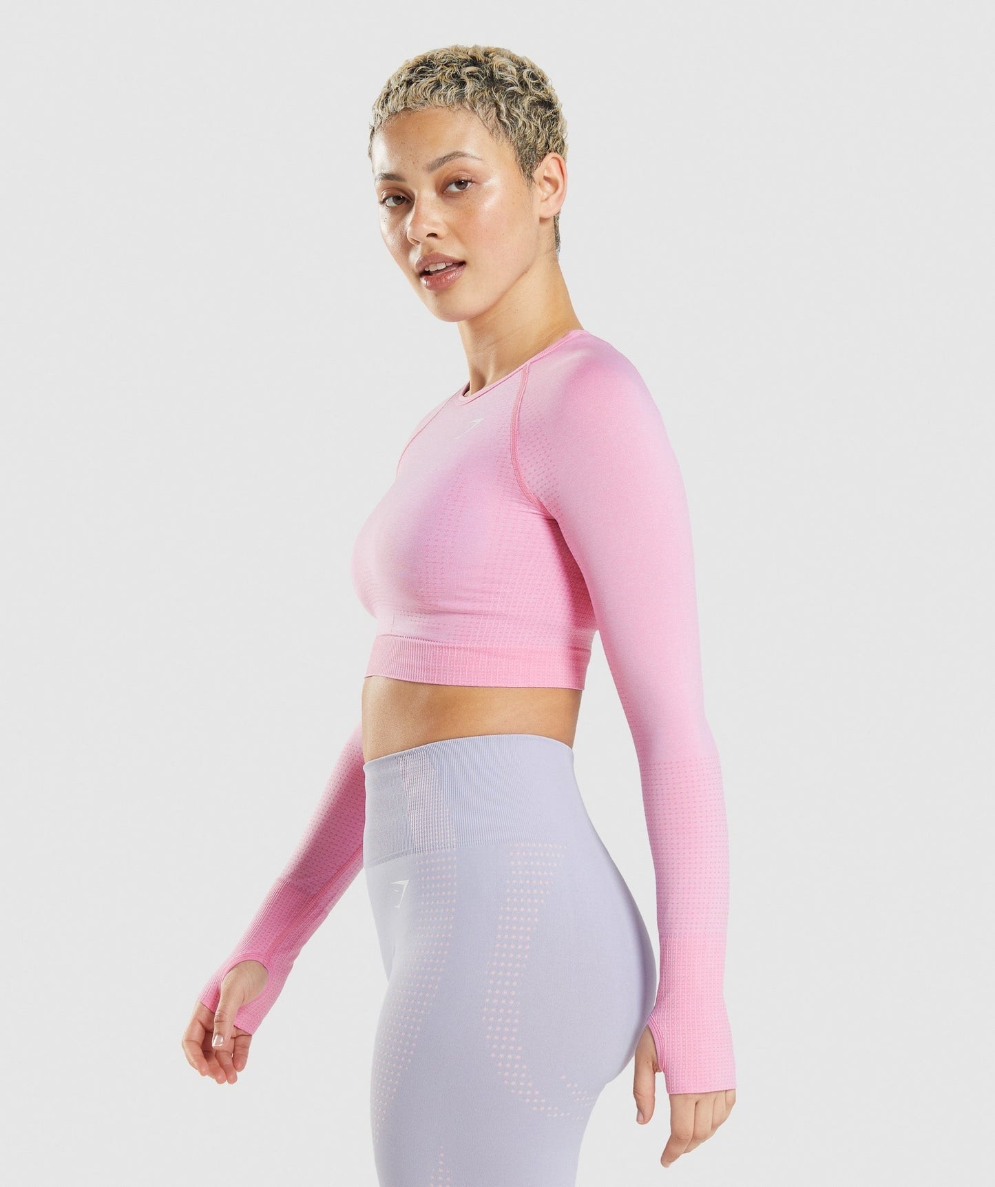 Gymshark Vital Crop Top - Sorbet Pink Marl