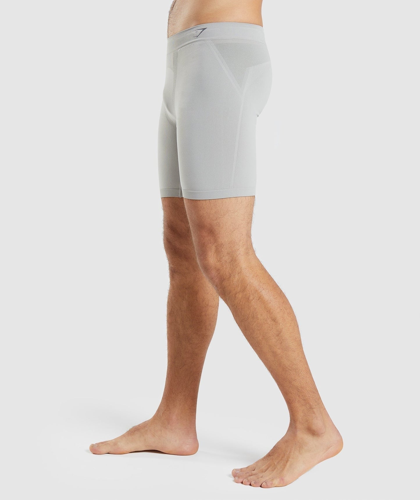 Gymshark Hybrid Boxer - Taupe Grey/Onyx Grey