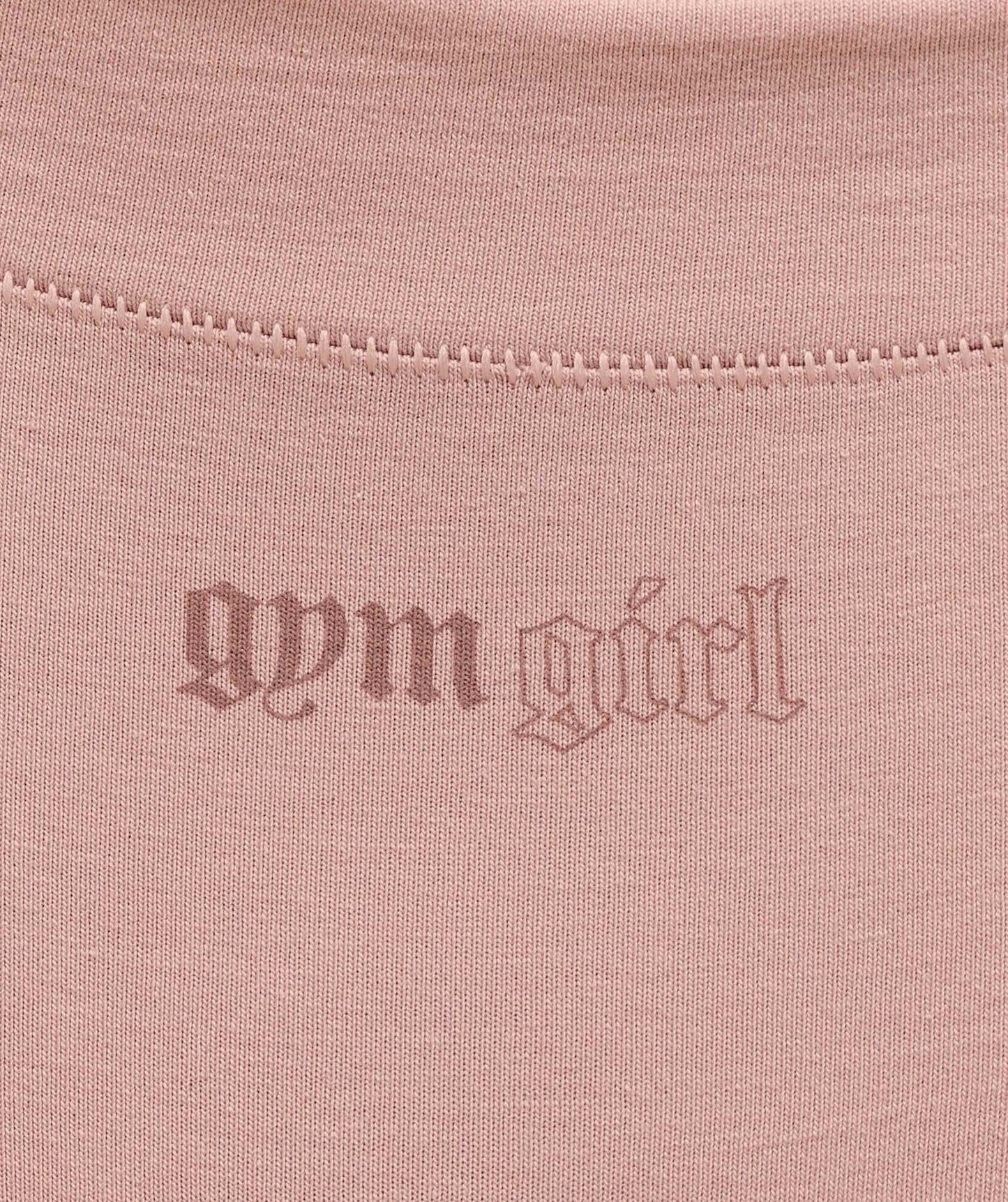 Gymshark Cotton Graphic Thong - Muted Pink
