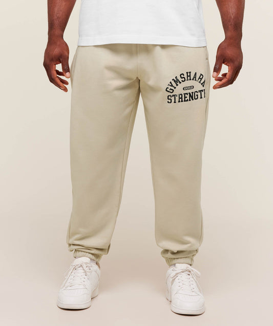 Gymshark 2012 Strength Joggers - Pebble Grey