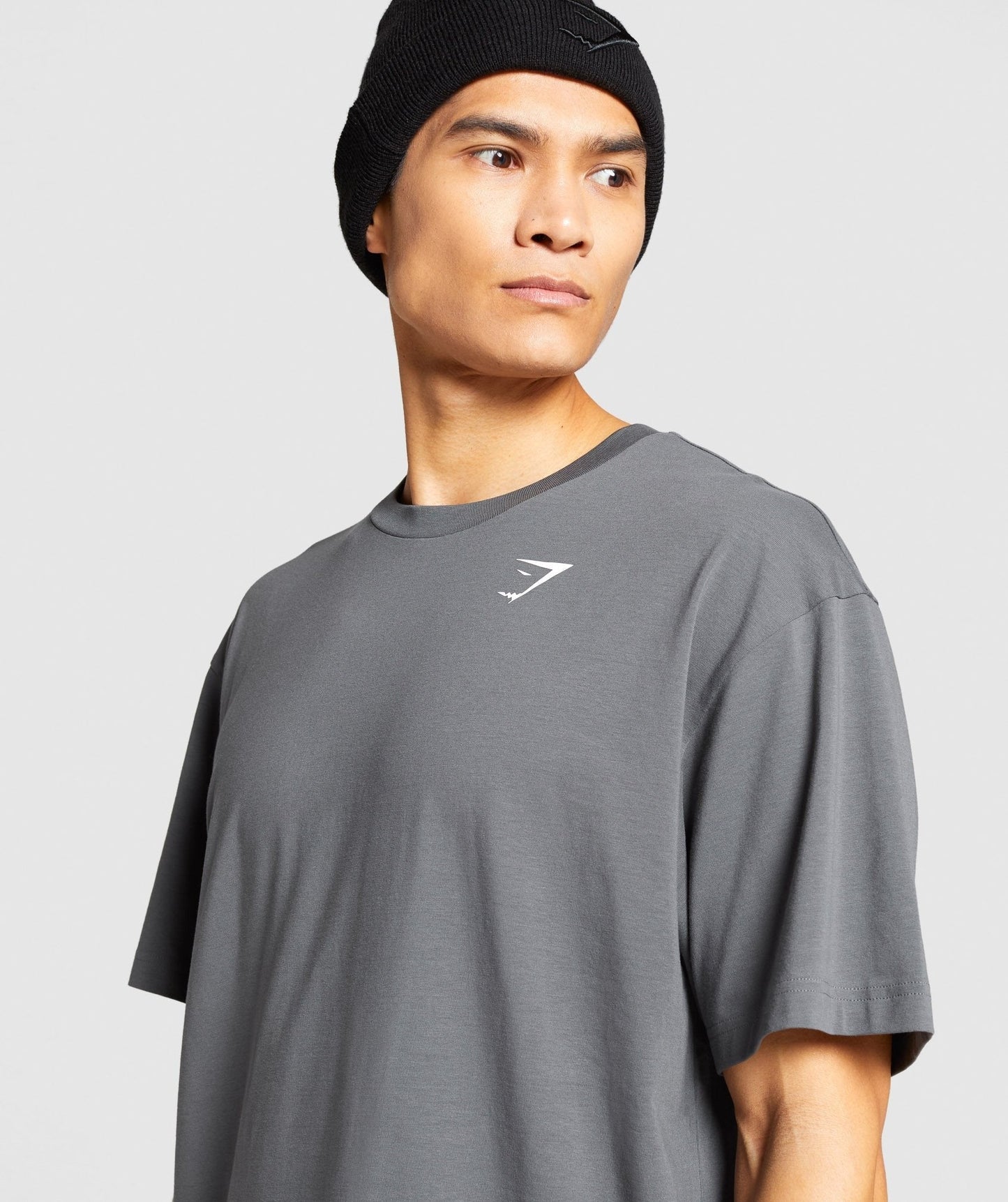 Gymshark Essential Oversized T-Shirt - Charcoal