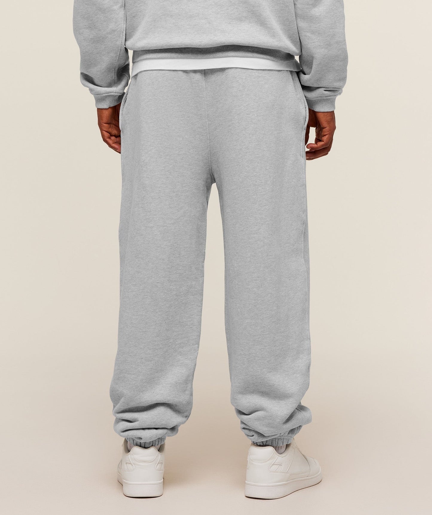Gymshark Collegiate Joggers - Grey Marl