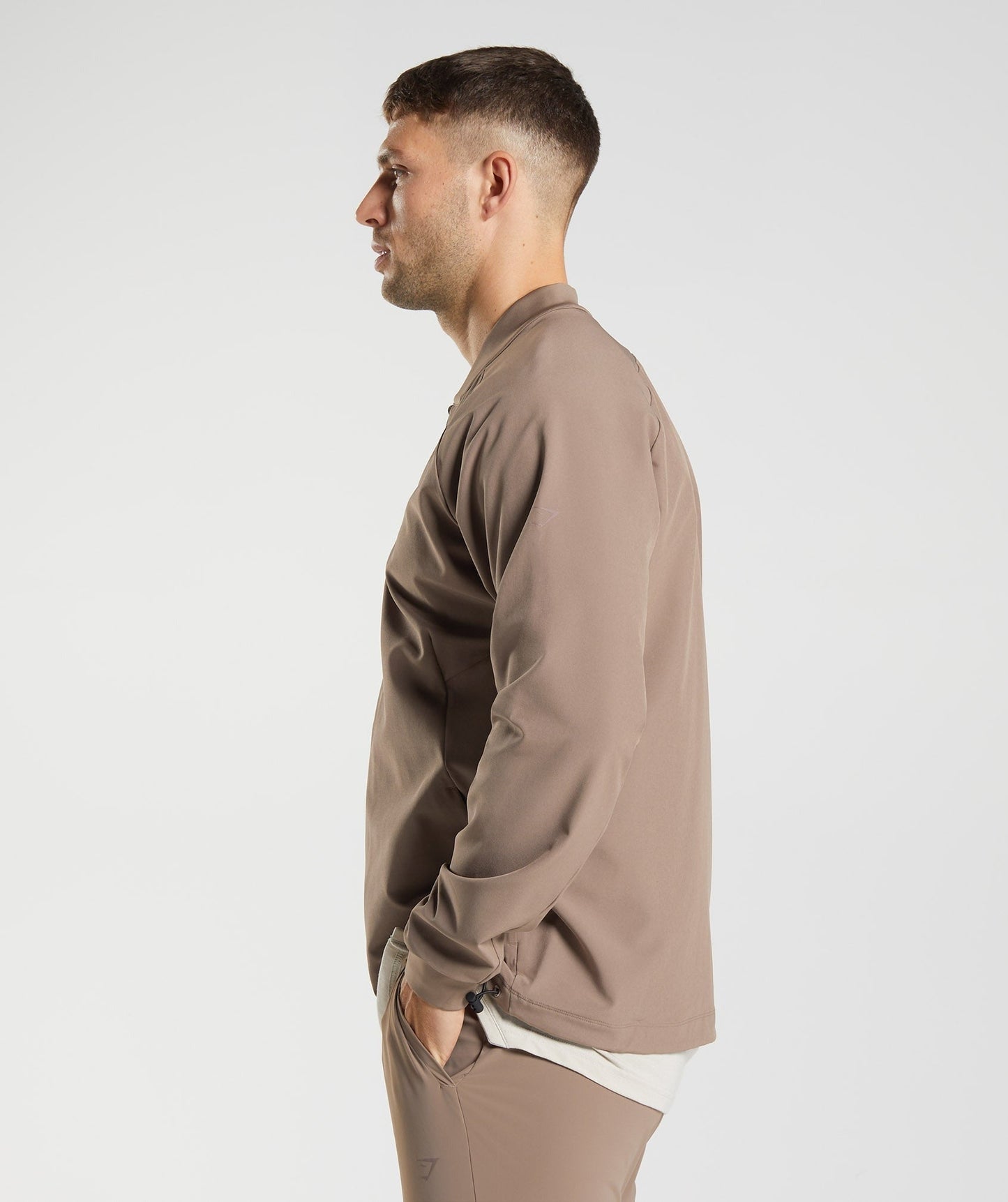 Gymshark Studio Jacket - Soul Brown