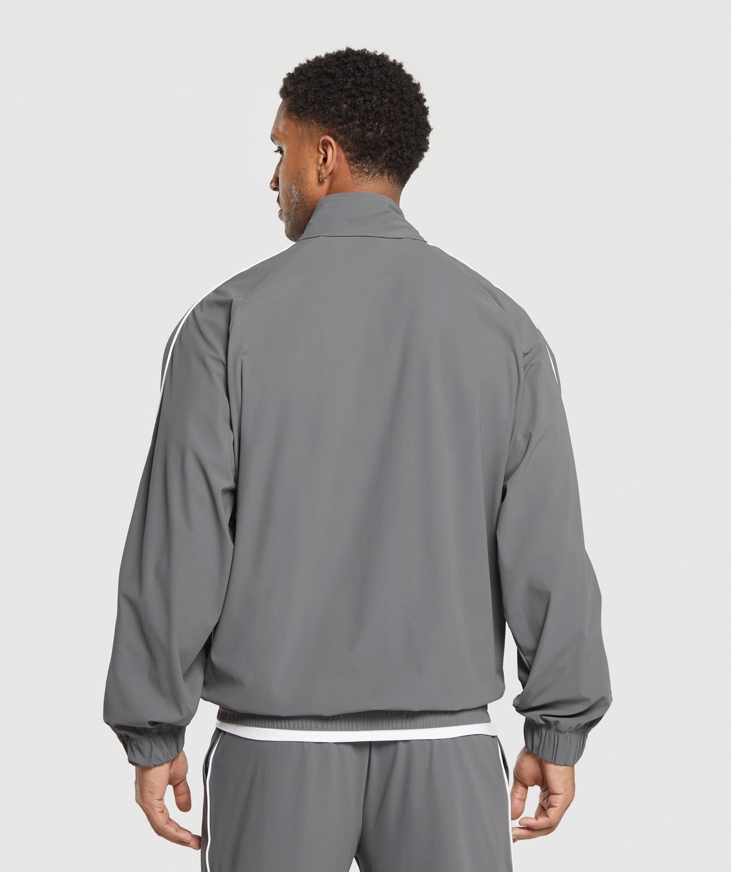 Gymshark Contrast Track Top - Pitch Grey