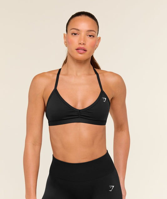 Gymshark Minimal Sports Bra - Black