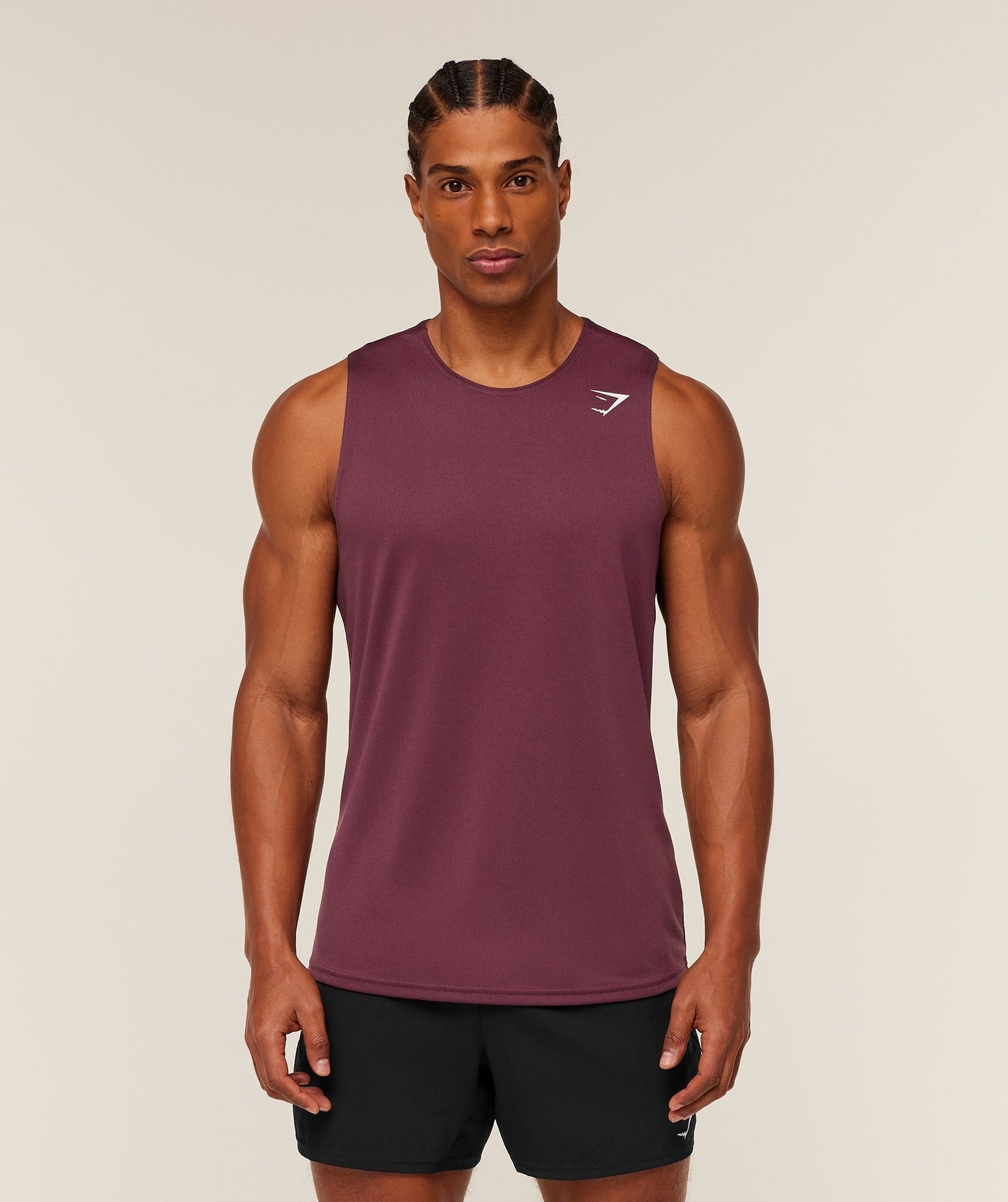 Gymshark Arrival Tank - GS Impact Burgundy