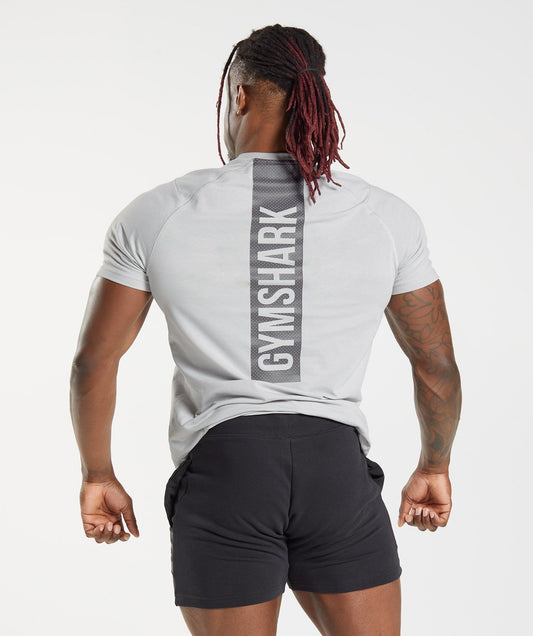 Gymshark Bold T-Shirt - Light Grey