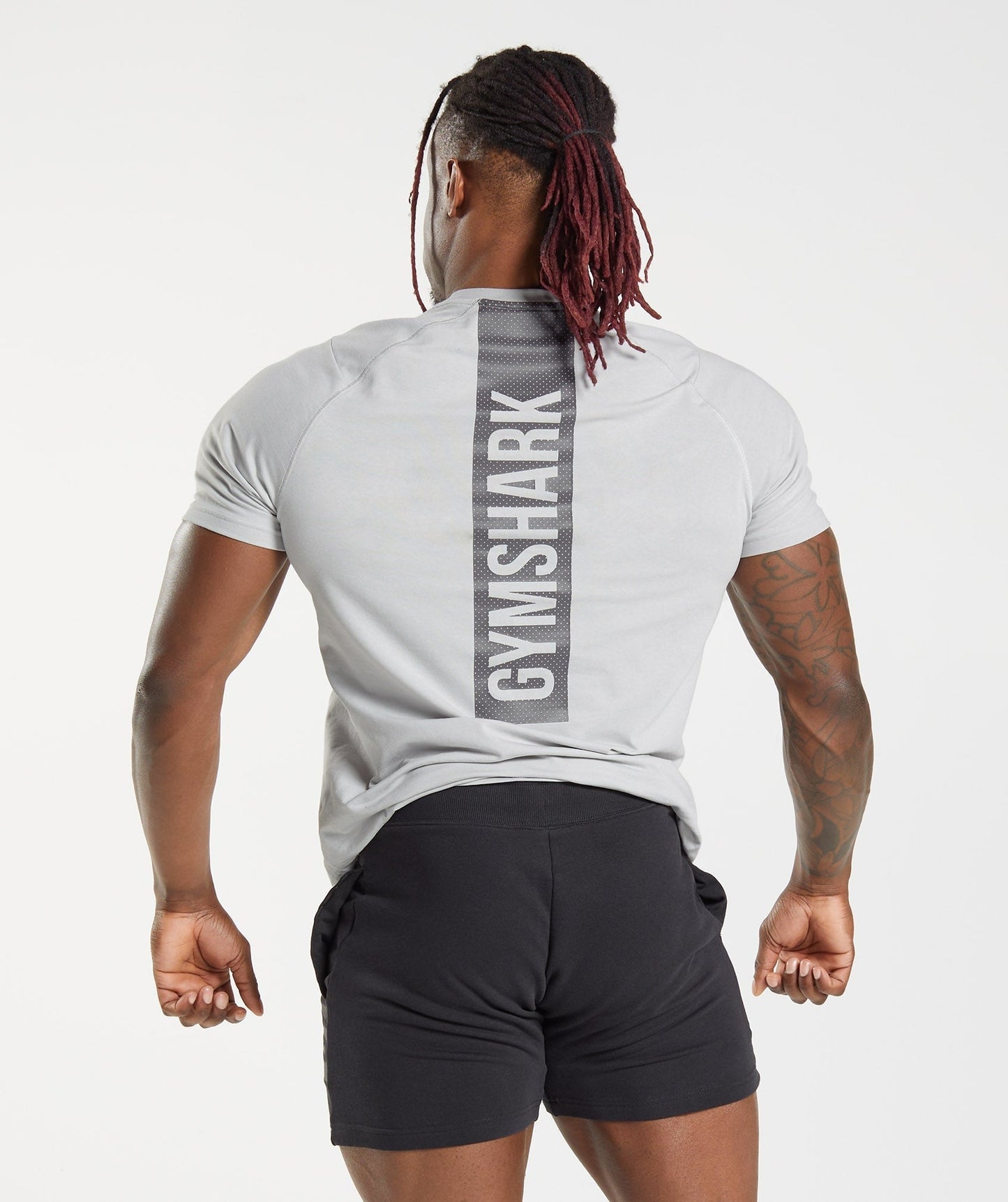 Gymshark Bold T-Shirt - Light Grey