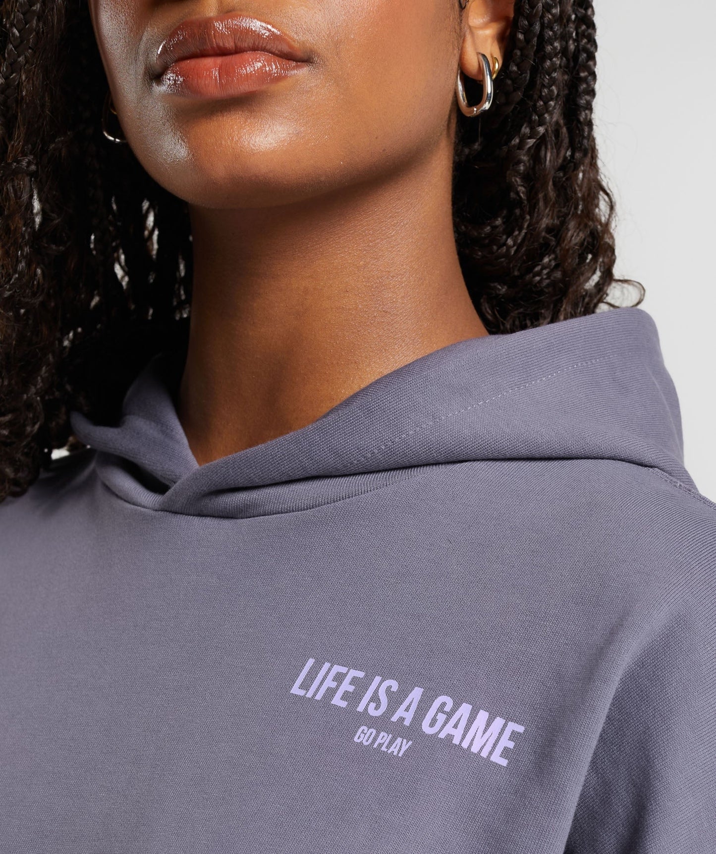 GS x Anna Hoodie - Dewberry Purple