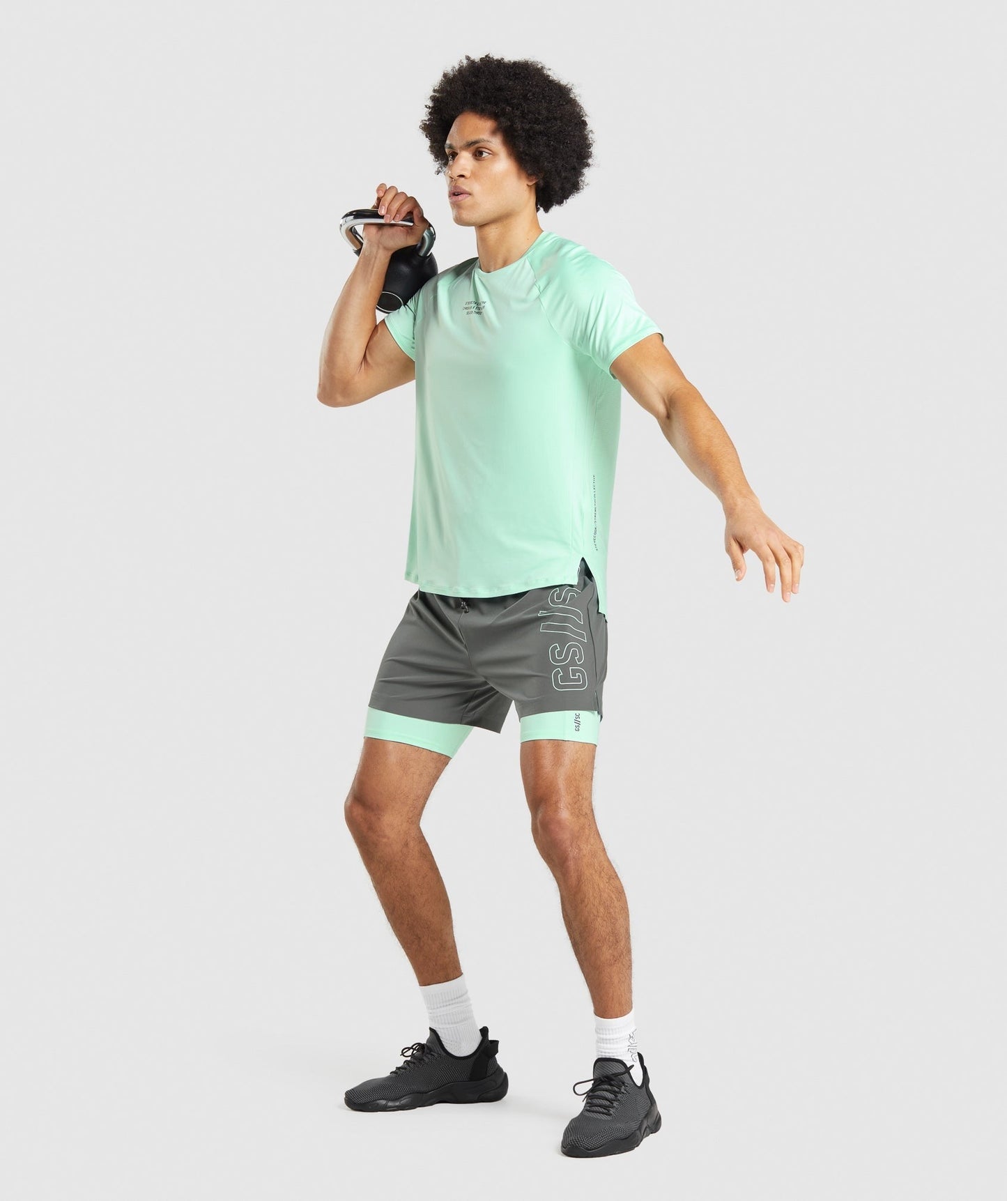 Gymshark //Steve Cook Ranger Shorts - Charcoal Grey