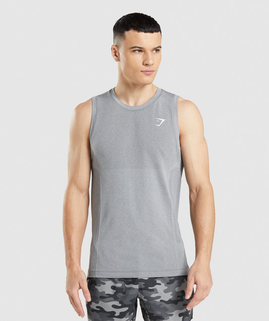 Gymshark Vital Light Tank - Charcoal Grey Marl