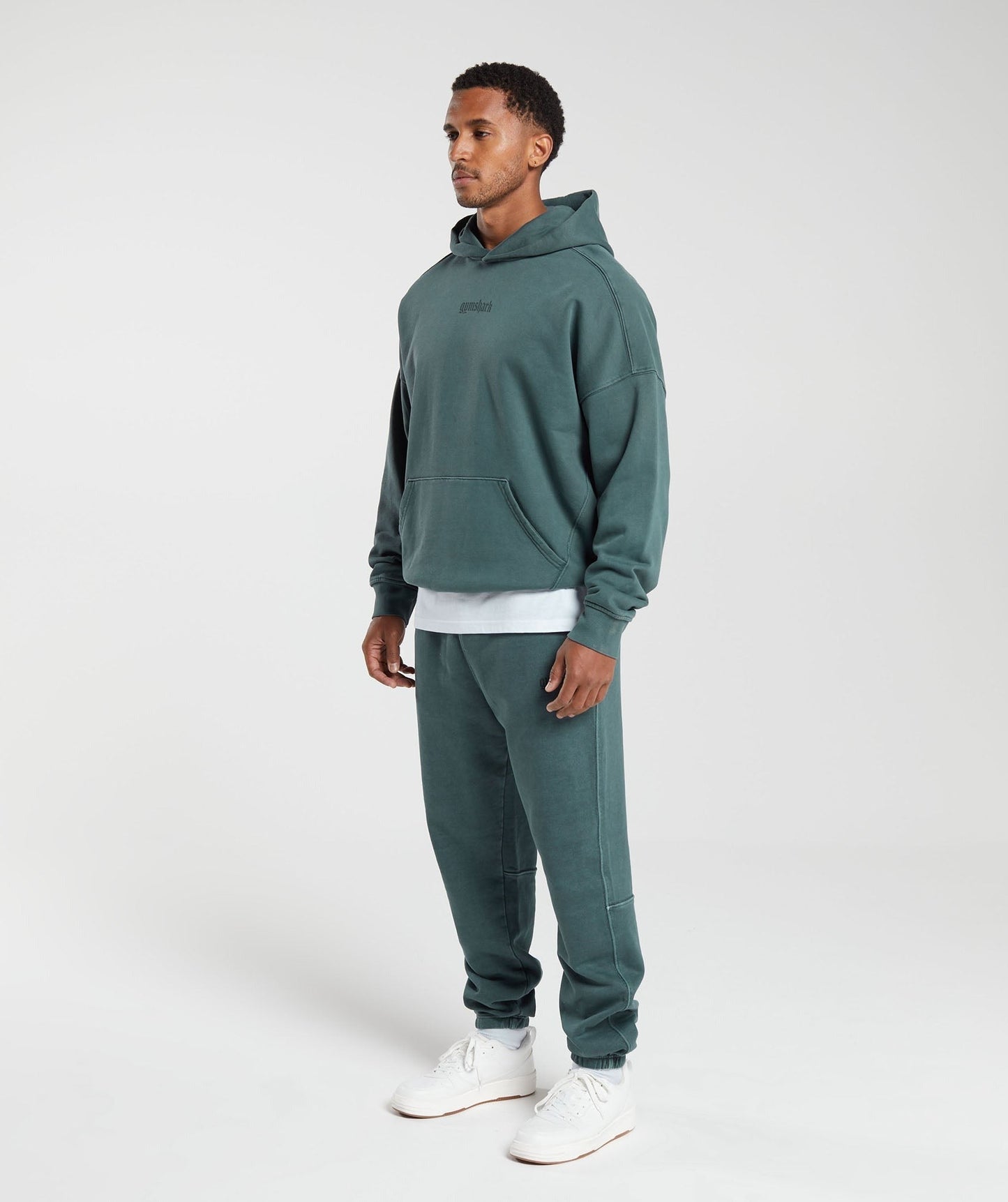Gymshark Heavyweight Hoodie - Smokey Teal