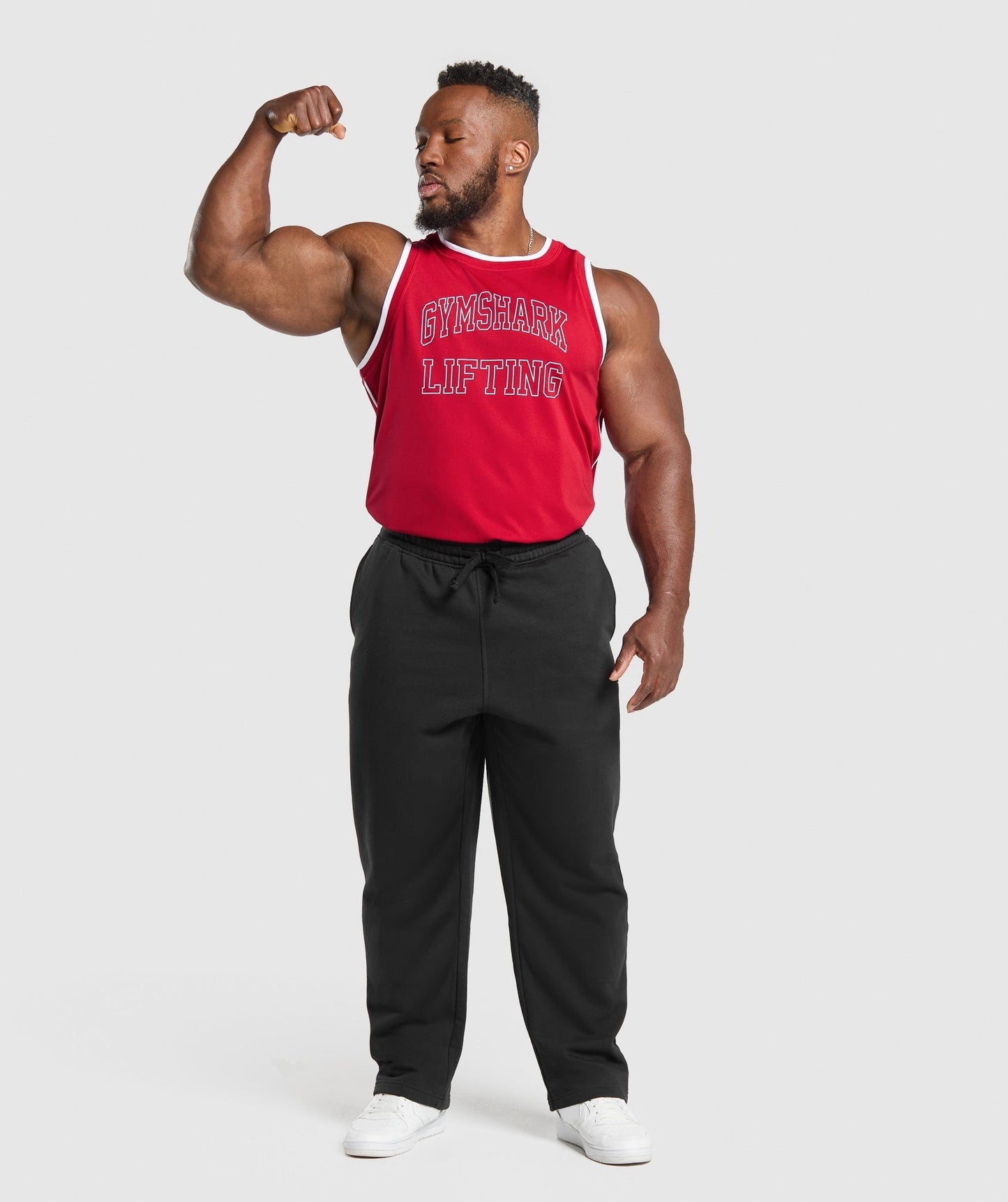 Gymshark Mesh Tank - Conditioning Red