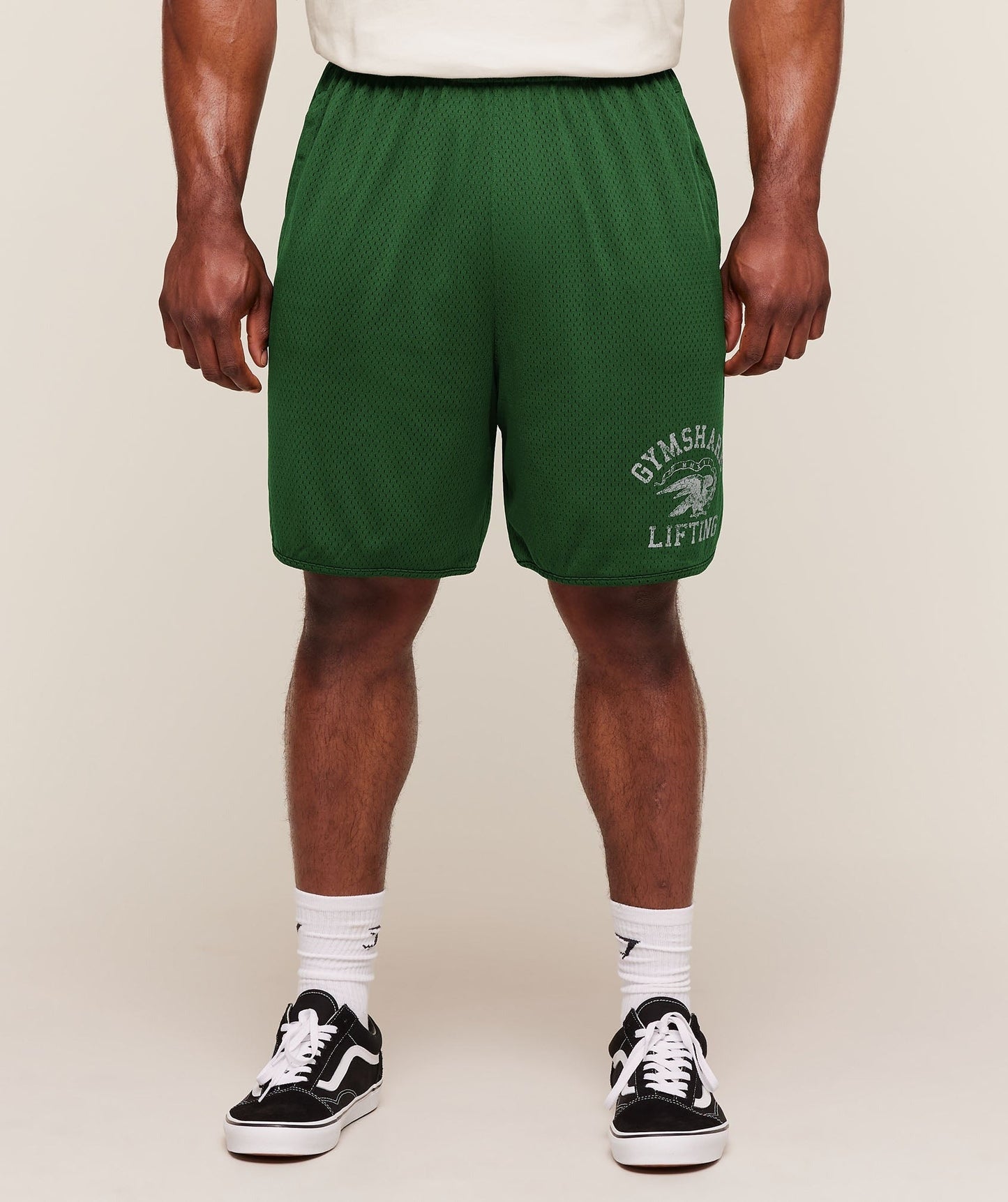 Gymshark Collective Mesh Shorts - Athletic Green