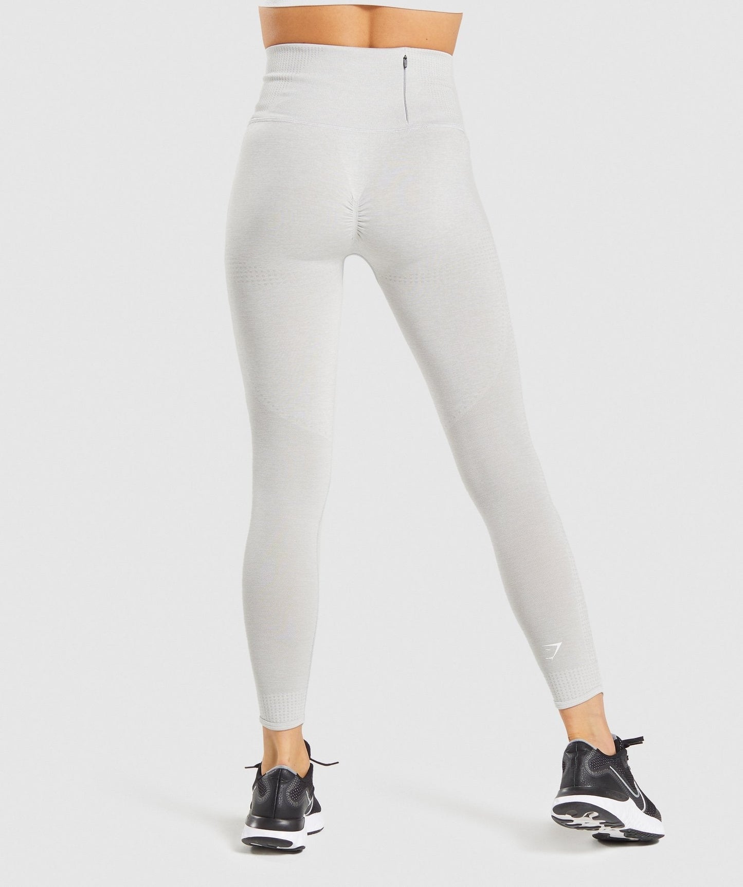 DNU - Gymshark Vital Rise Seamless Leggings - Light Grey Marl