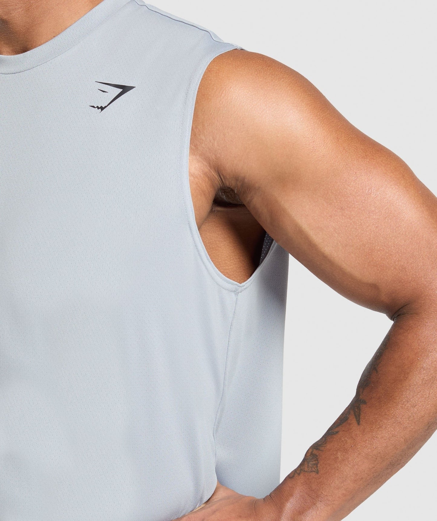 Gymshark Arrival Oversized Tank - Metal Purple