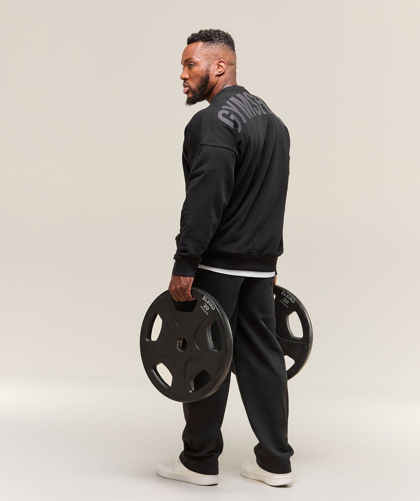 Gymshark Power Crew - Black