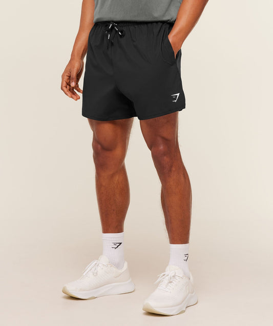 Gymshark Train 5" Shorts - Black