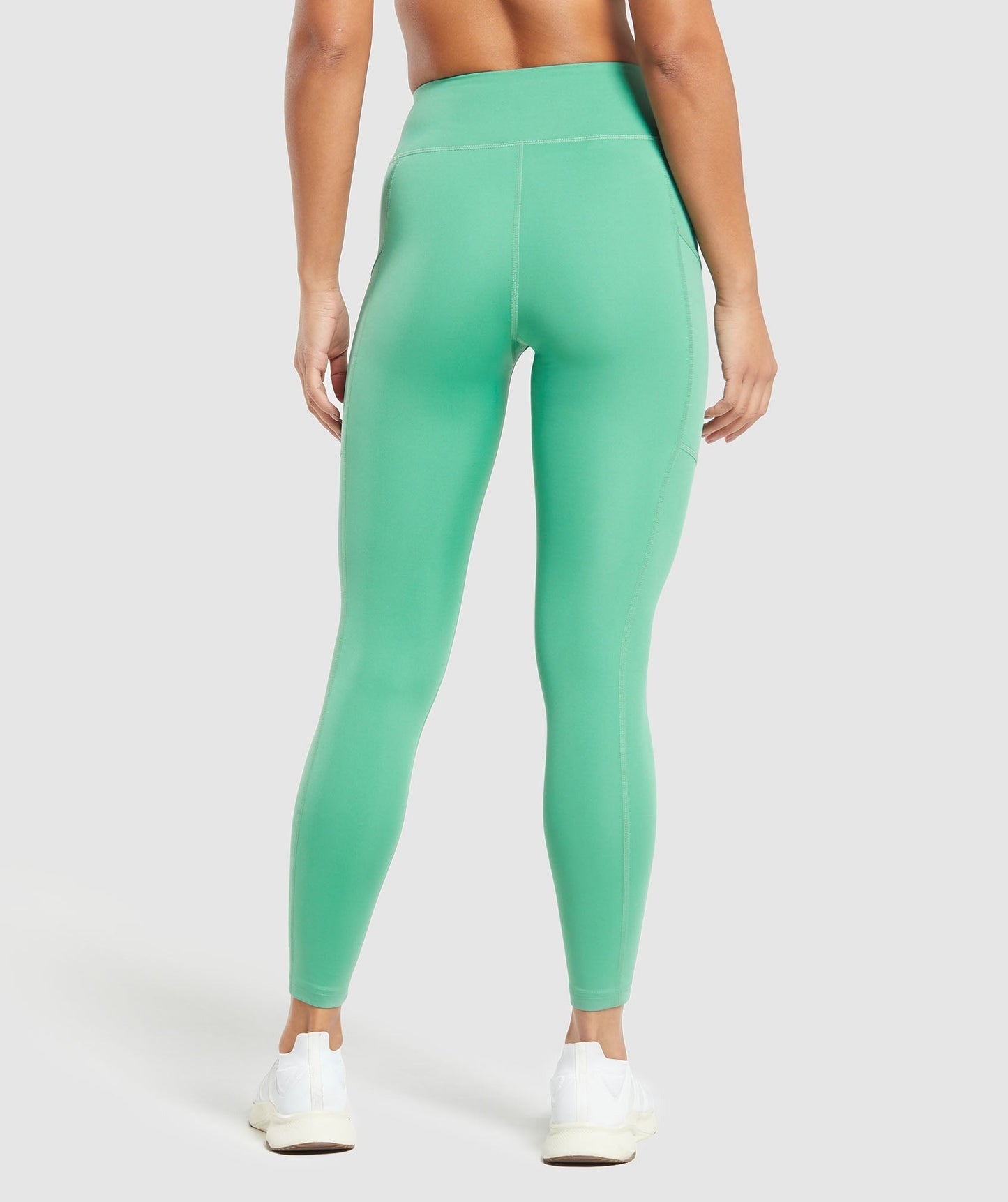Gymshark Pocket Leggings - Lagoon Green