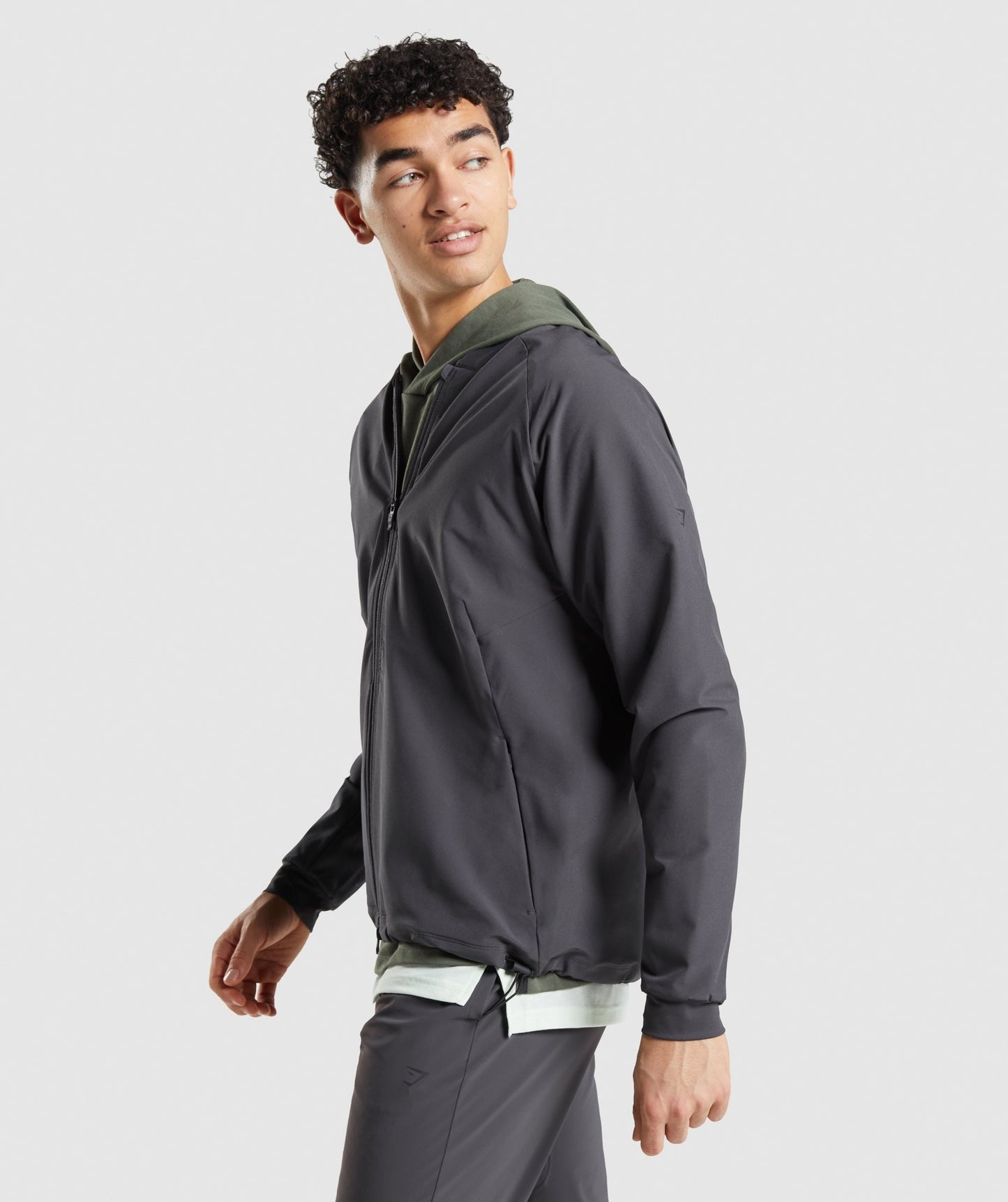 Gymshark Studio Jacket - Onyx Grey