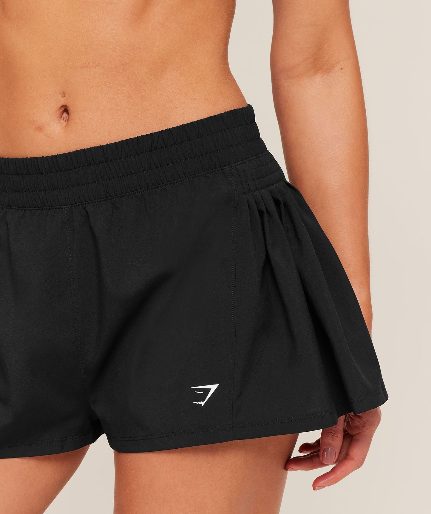 Gymshark Flutter Woven Shorts - GS Black