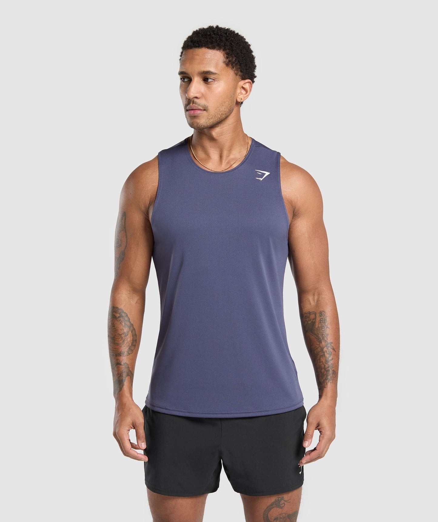 Gymshark Arrival Tank - Weighted Purple