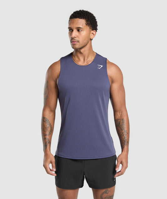 Gymshark Arrival Tank - Weighted Purple