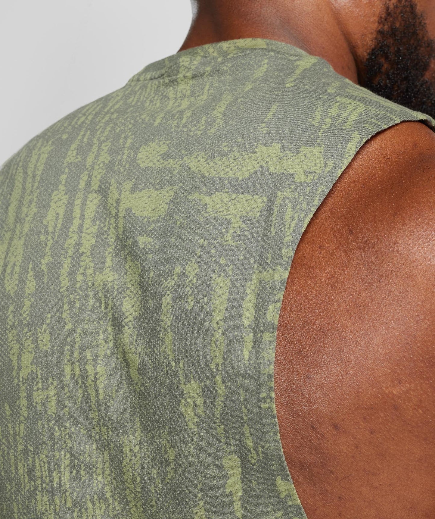 Gymshark React Drop Arm Tank - Dusk Green