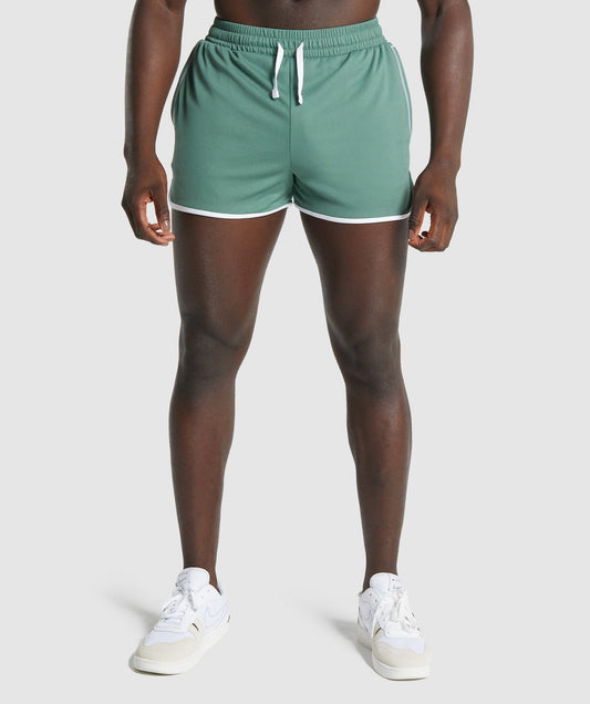 Gymshark Recess 3" Shorts - Green