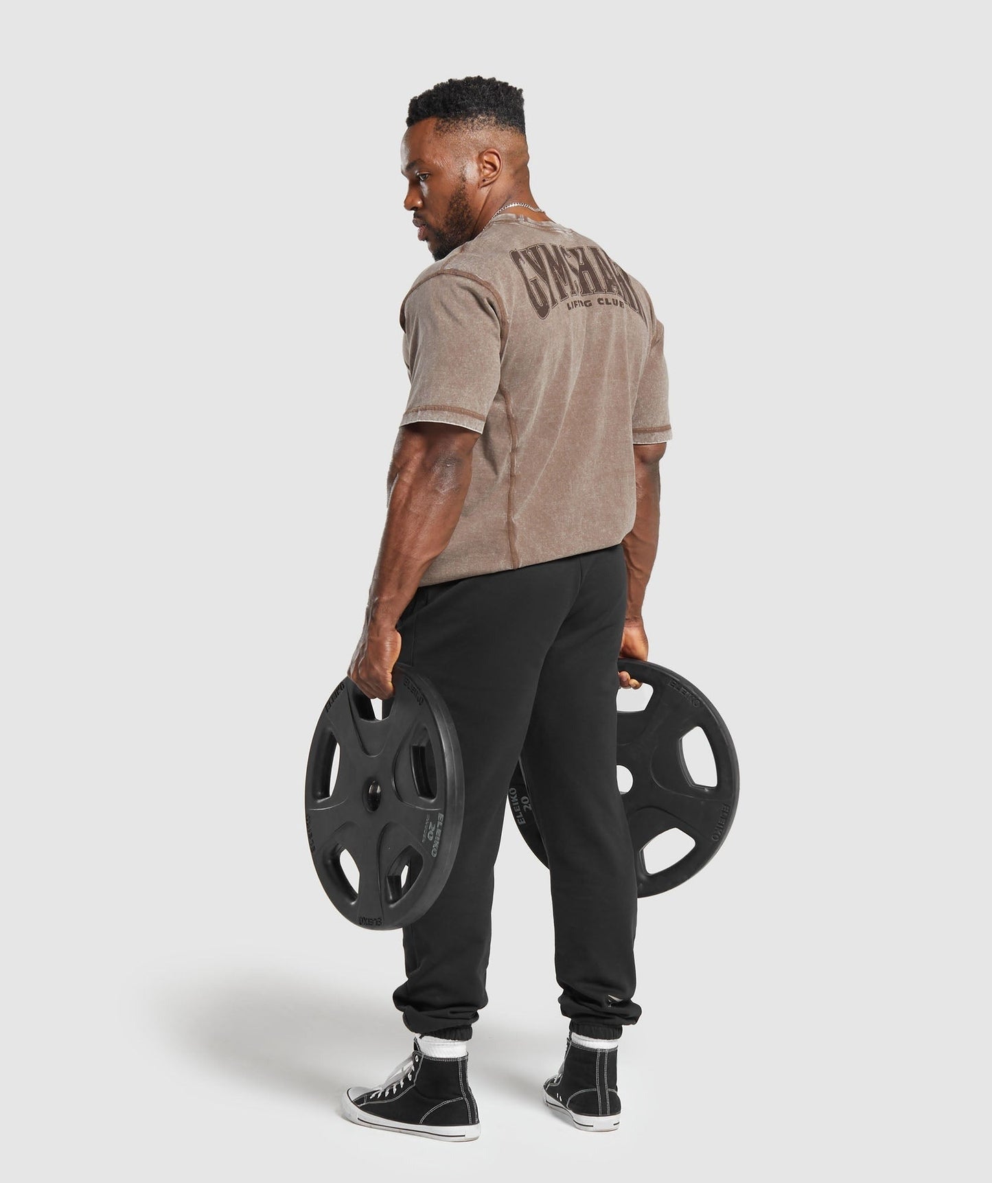 Gymshark Heritage Washed T-Shirt - Penny Brown