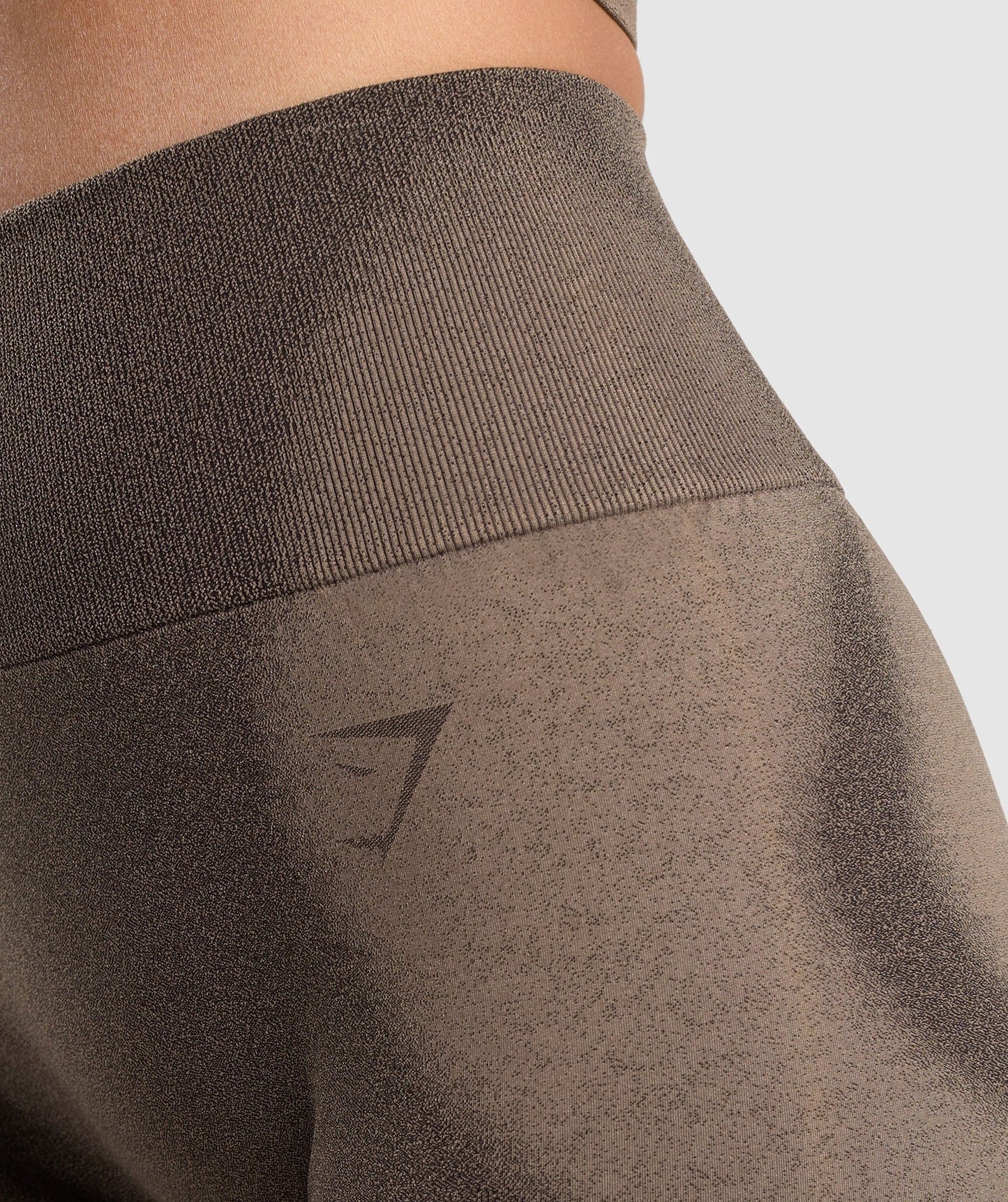 Gymshark Blur Seamless Shorts - Archive Brown/Soul Brown