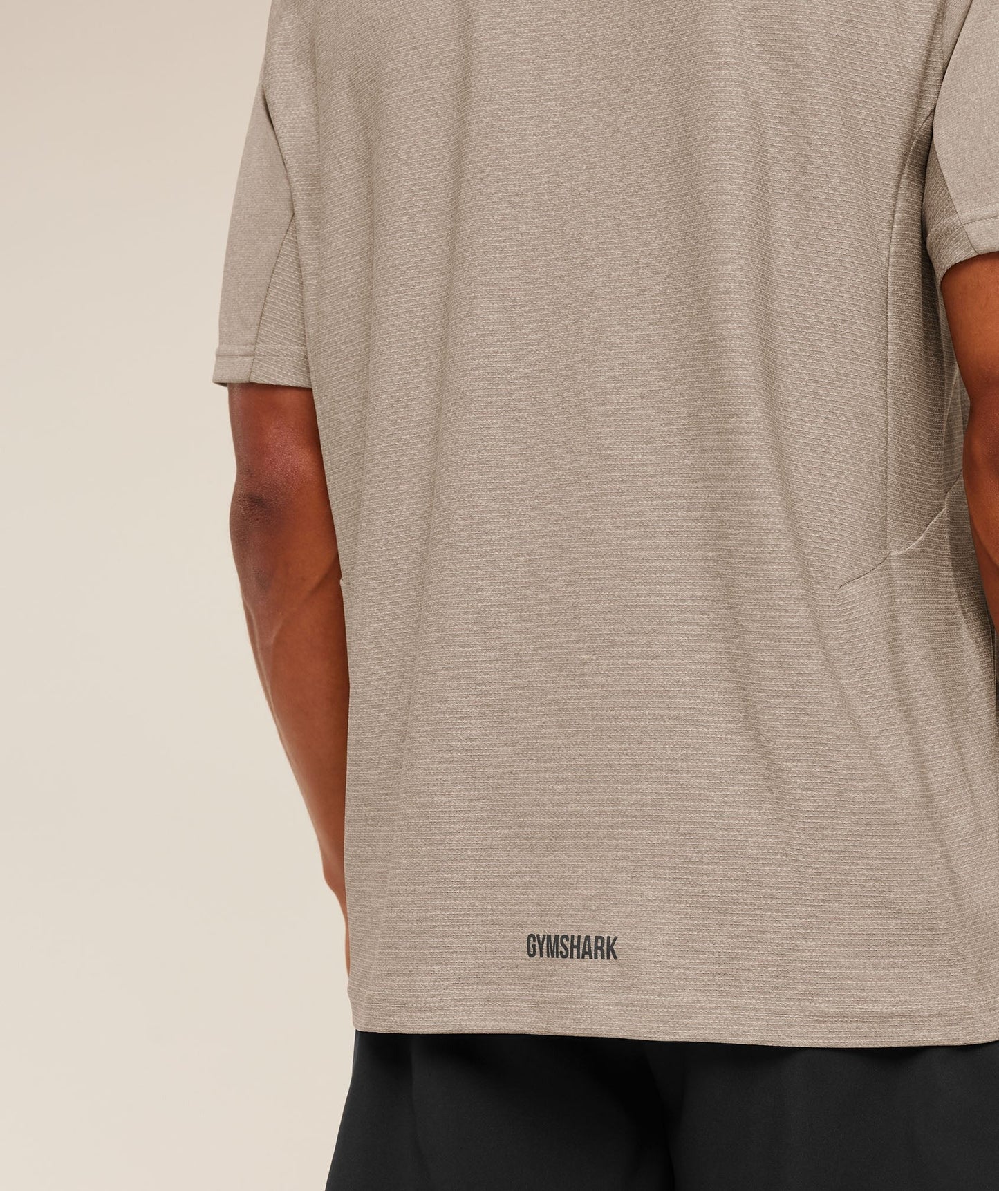 Gymshark Weekend T-Shirt - Cement Brown/Tinted White