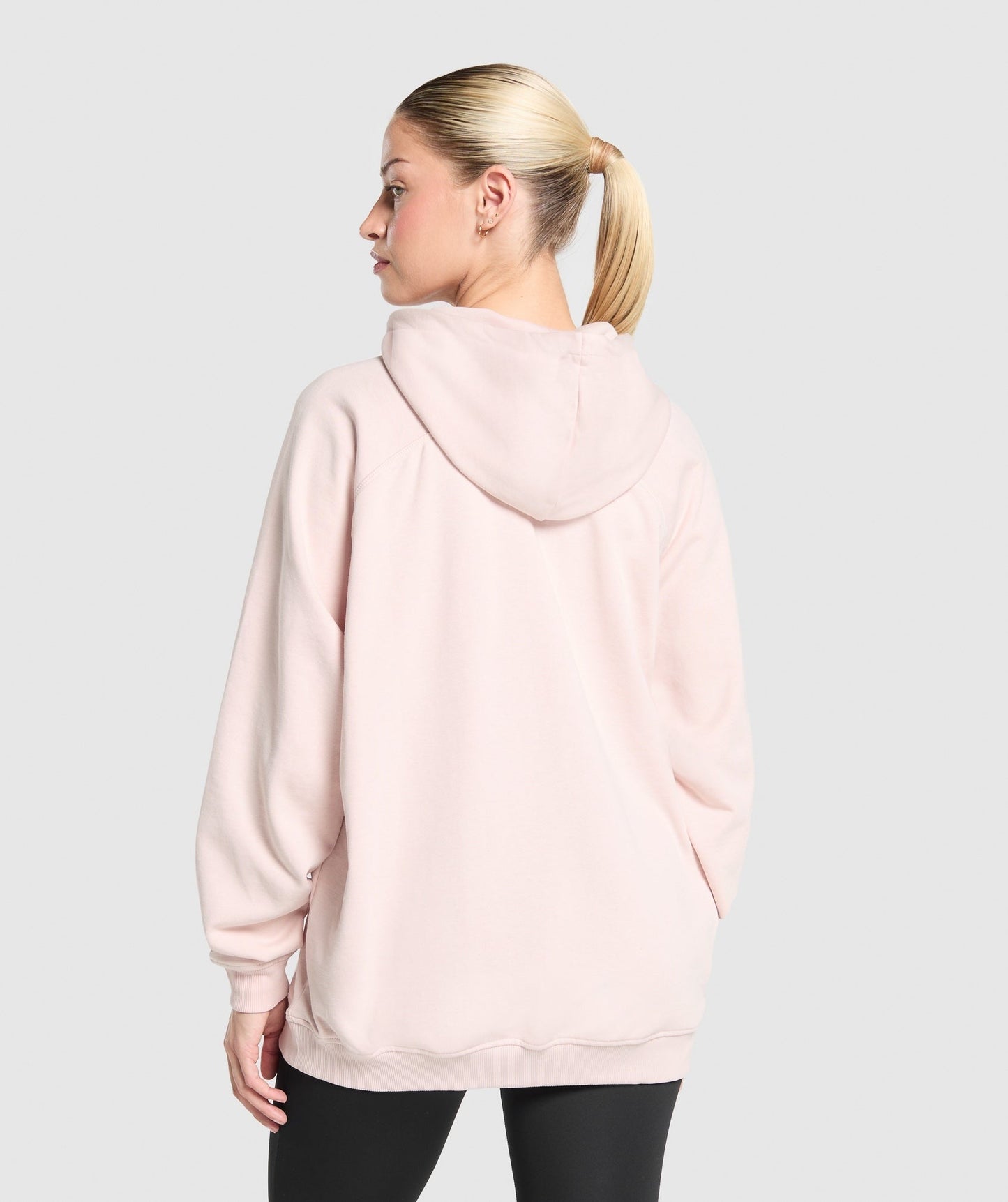 Gymshark Block Oversized Hoodie - Fair Pink