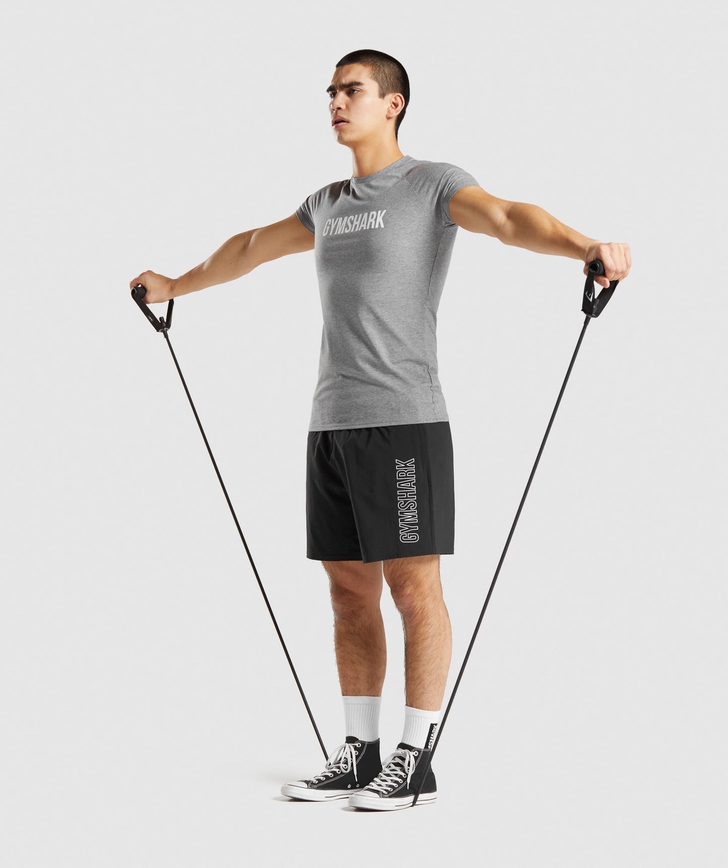 Gymshark Apollo T-Shirt - Charcoal Marl