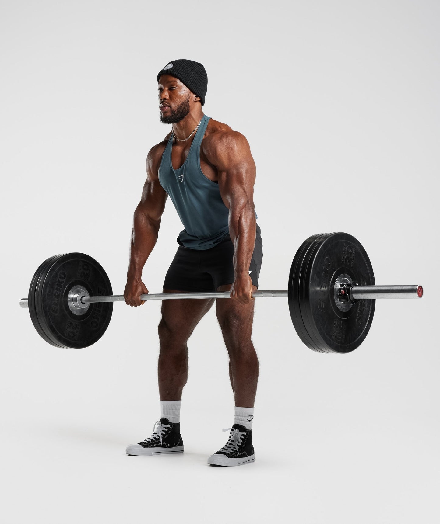 Gymshark React Stringer - Denim Teal