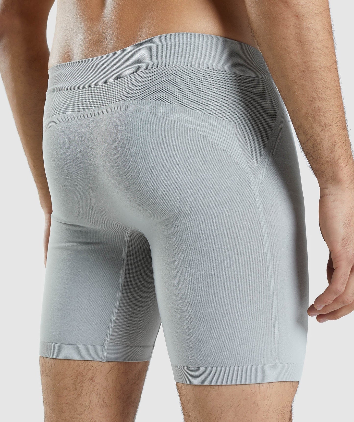 Gymshark Hybrid Boxer - Taupe Grey/Onyx Grey