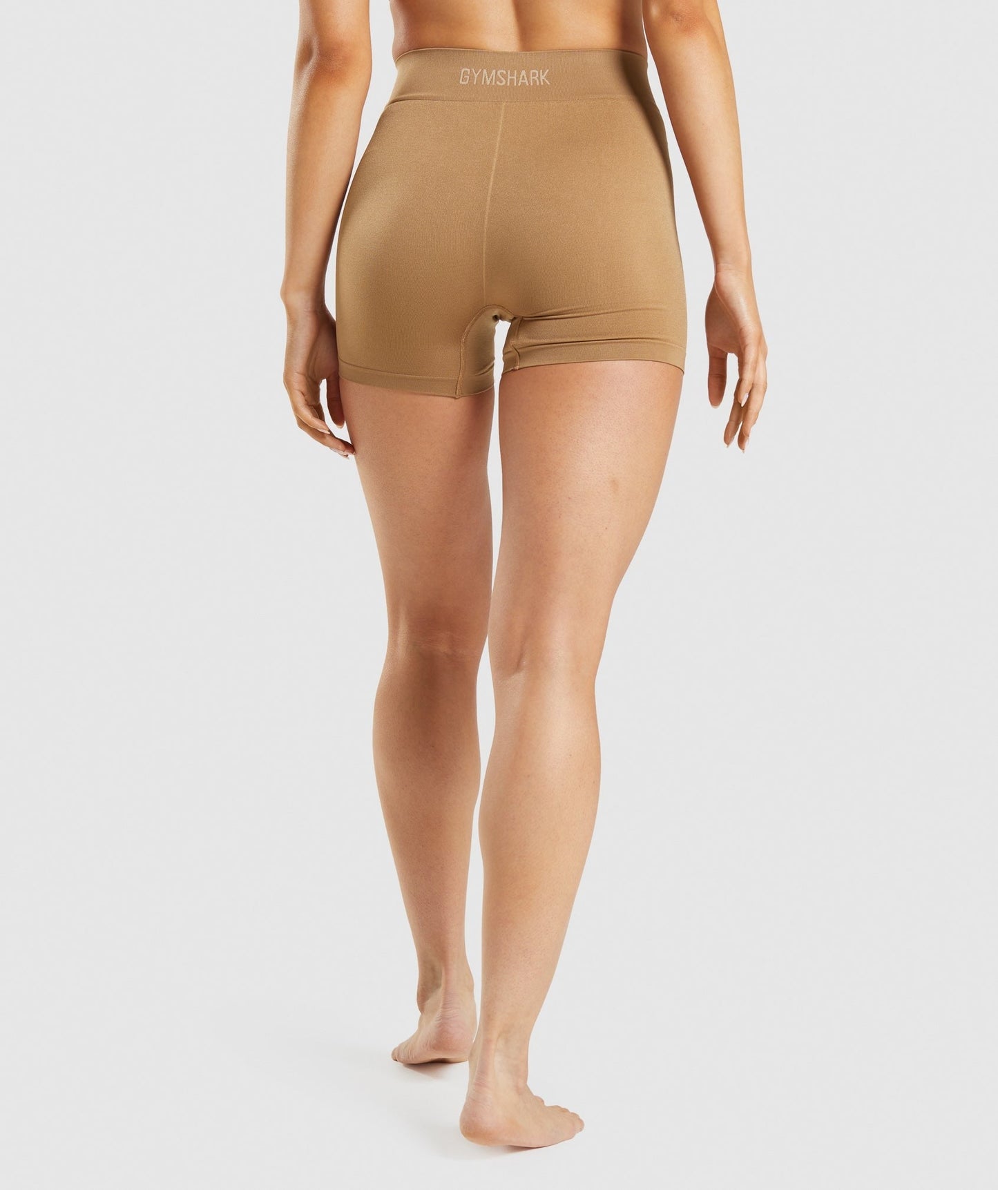 Gymshark Seamless Boxers - Golden Light Brown