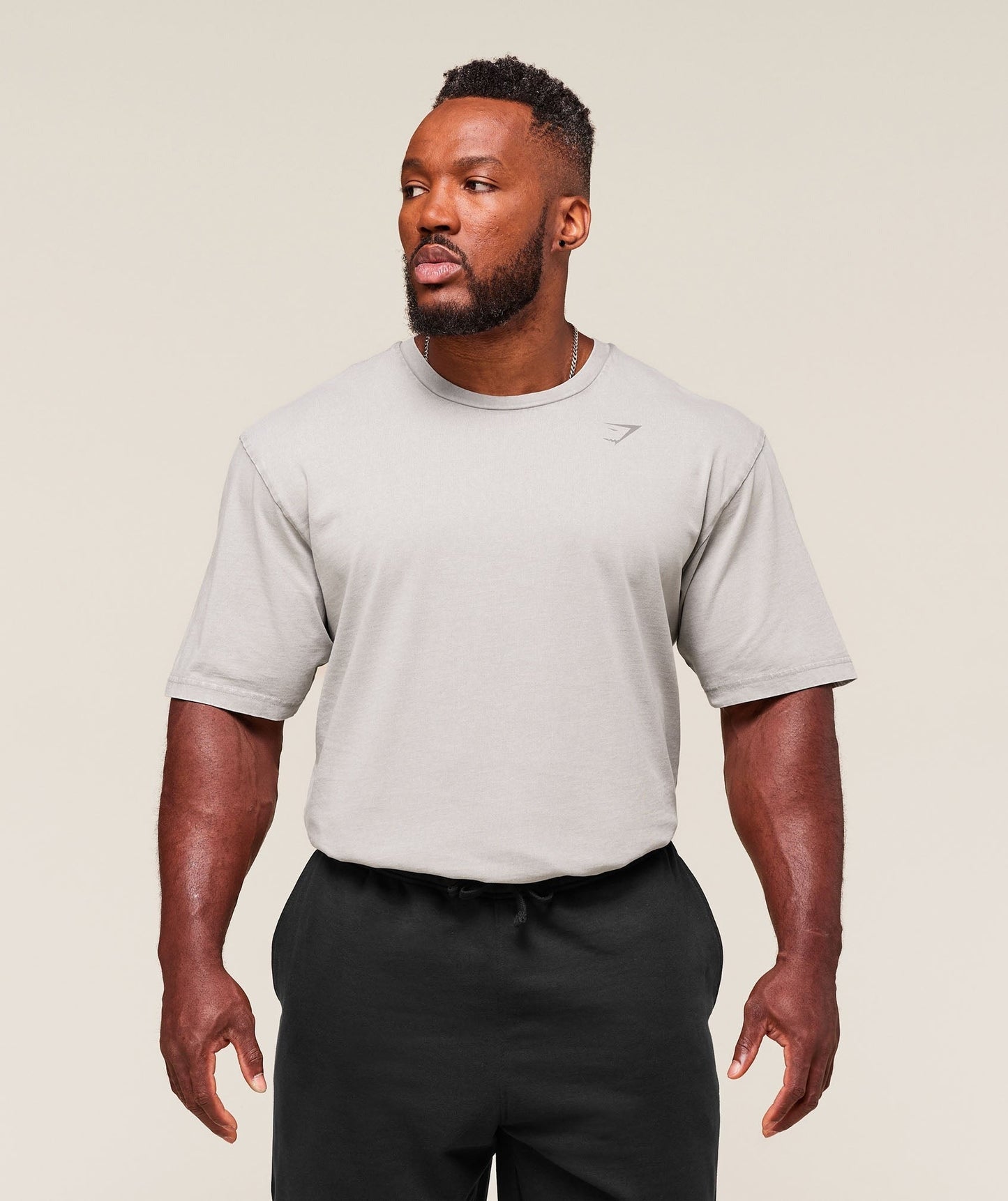 Gymshark Power Washed T-Shirt - Smokey Grey