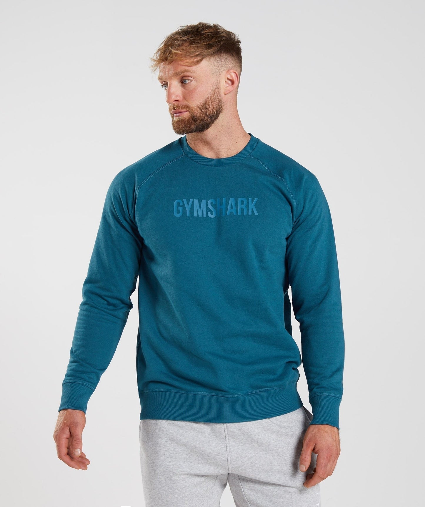 Gymshark Apollo Crew - Atlantic Blue