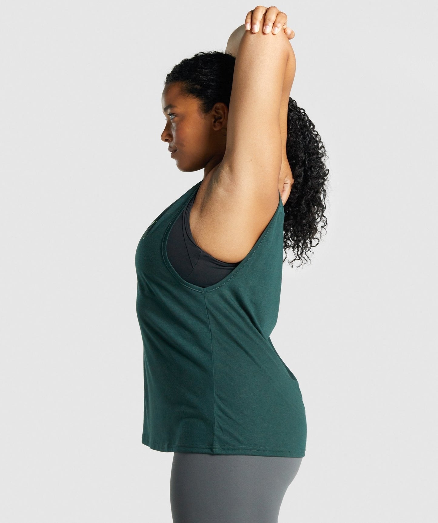 Gymshark Apollo Graphic Tank - Dark Green