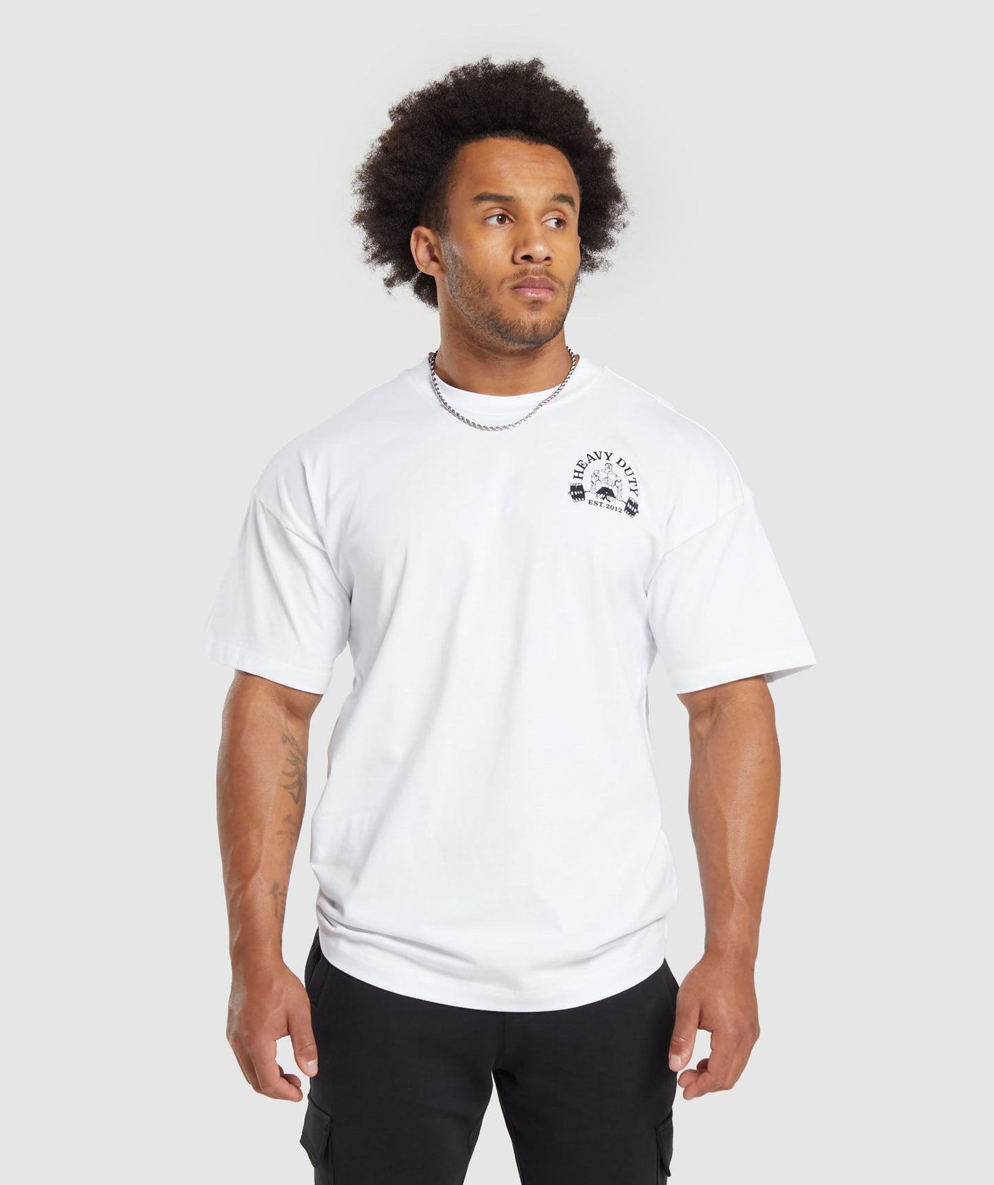 Gymshark Heavy Duty T-Shirt - White