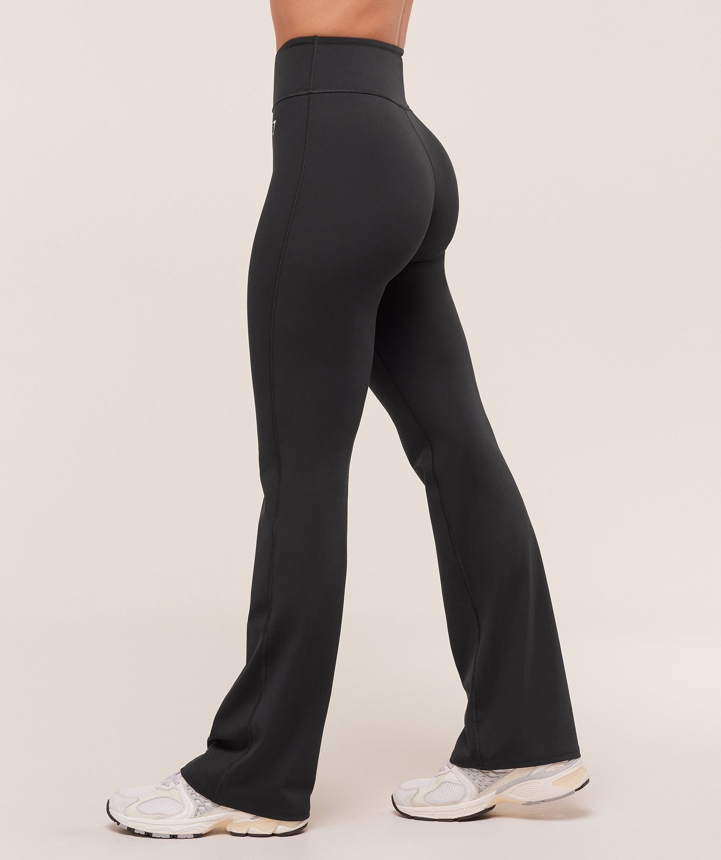 Gymshark Twist Front Straight Leg Leggings - Black
