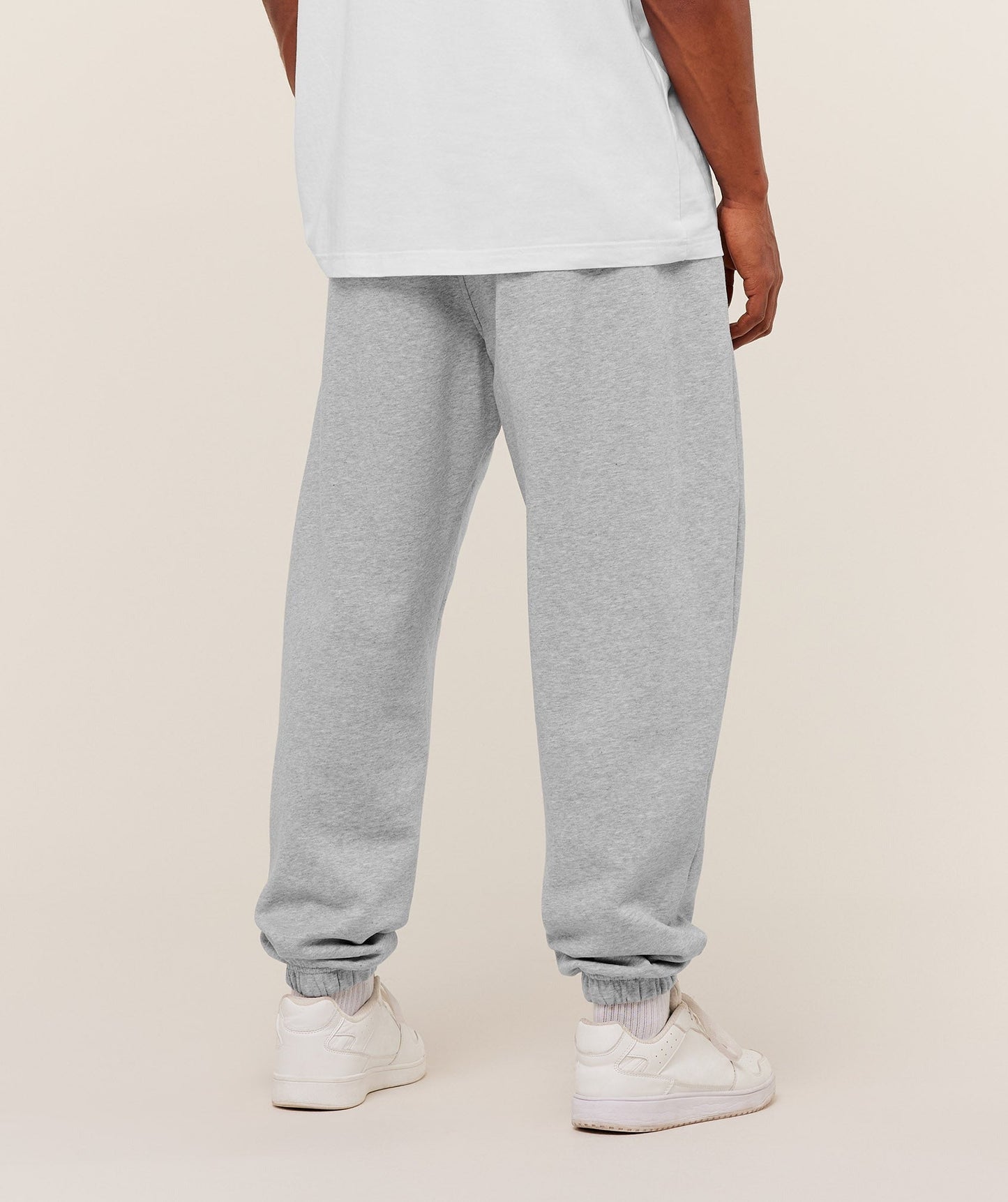 Gymshark Athletic Division Graphic Joggers - Light Grey Core Marl