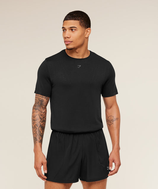 Gymshark Seamless Running T-Shirt - GS Black