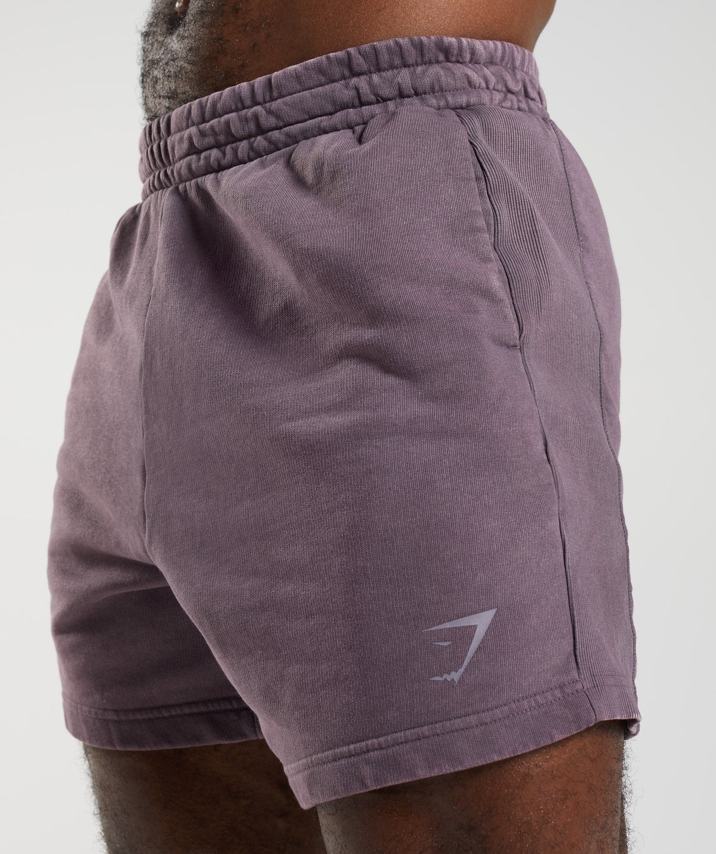 Gymshark Power Washed 5" Shorts - Musk Lilac